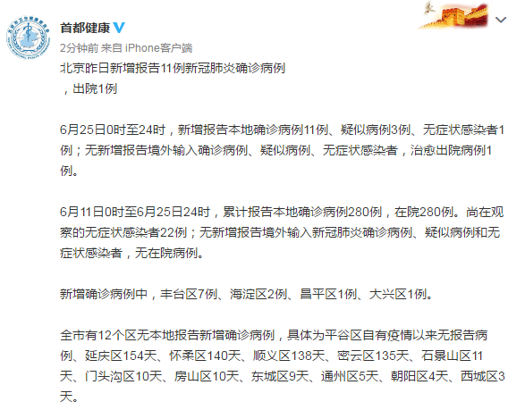 “北京新增1例确诊:曾5次核检阴性” 北京新增5确诊病例轨迹？