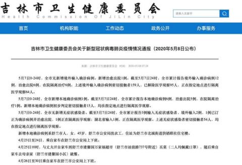 【吉林省新增本土确诊79例/吉林省新增12例本地确】-第2张图片