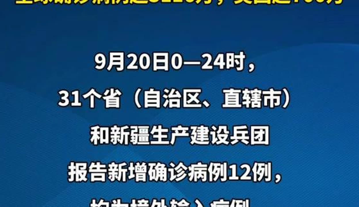 31省份新增15例确诊︰(31省份新增15例确诊均为境外输入)