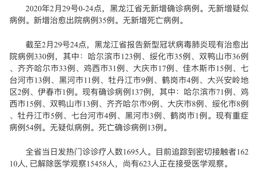 黑龙江新增1例确诊-黑龙江新增1例确诊病例活动轨迹-第2张图片