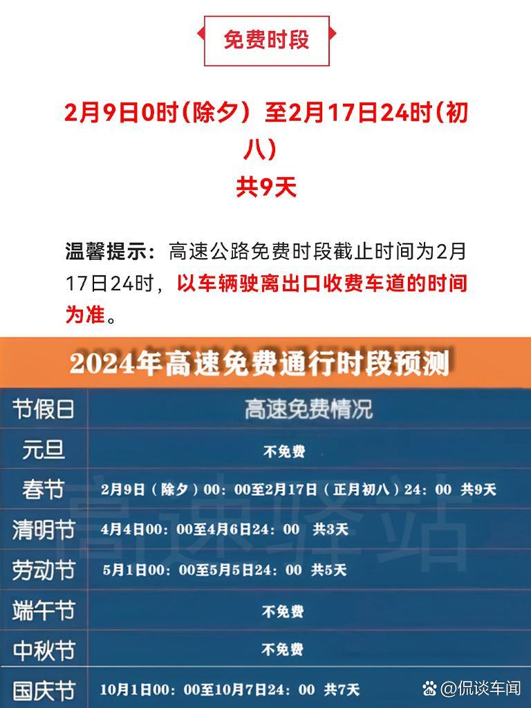 清明高速免费时间.清明高速免费时间2025时间表-第2张图片
