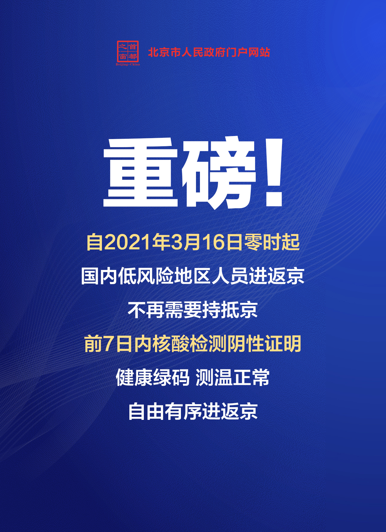 “进返京不查核酸铁路不限制买票	” 返京不需要核酸？-第2张图片